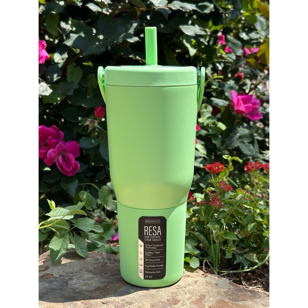 Brumate RESA 35oz Straw Tumbler, KIWI